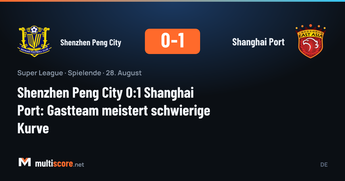 Shenzhen Peng City - Shanghai Port