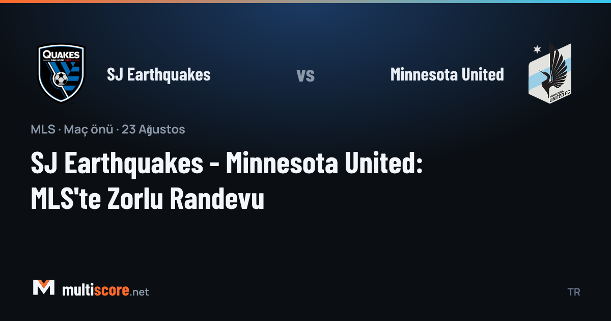 SJ Earthquakes - Minnesota United