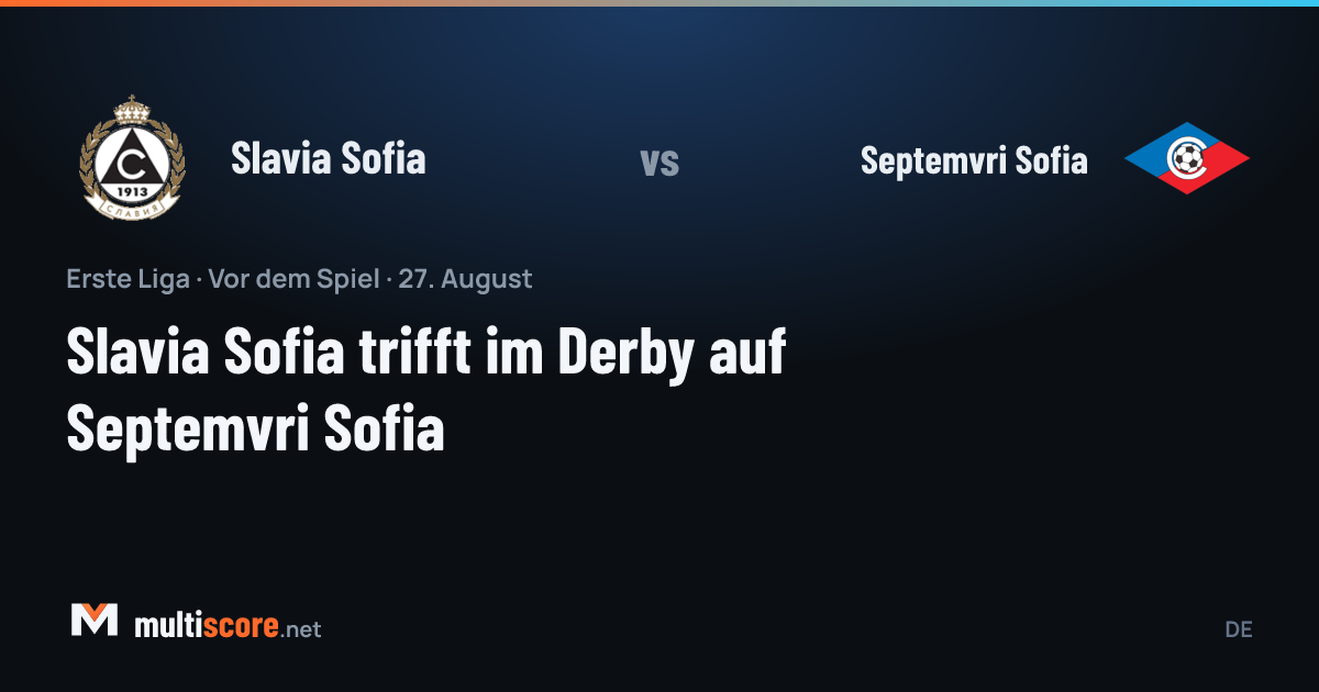 Slavia Sofia ve Septemvri Sofia oyuncuları derbi öncesi sahada