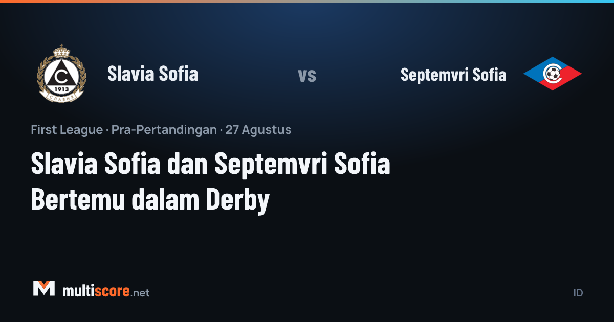 Slavia Sofia ve Septemvri Sofia oyuncuları derbi öncesi sahada
