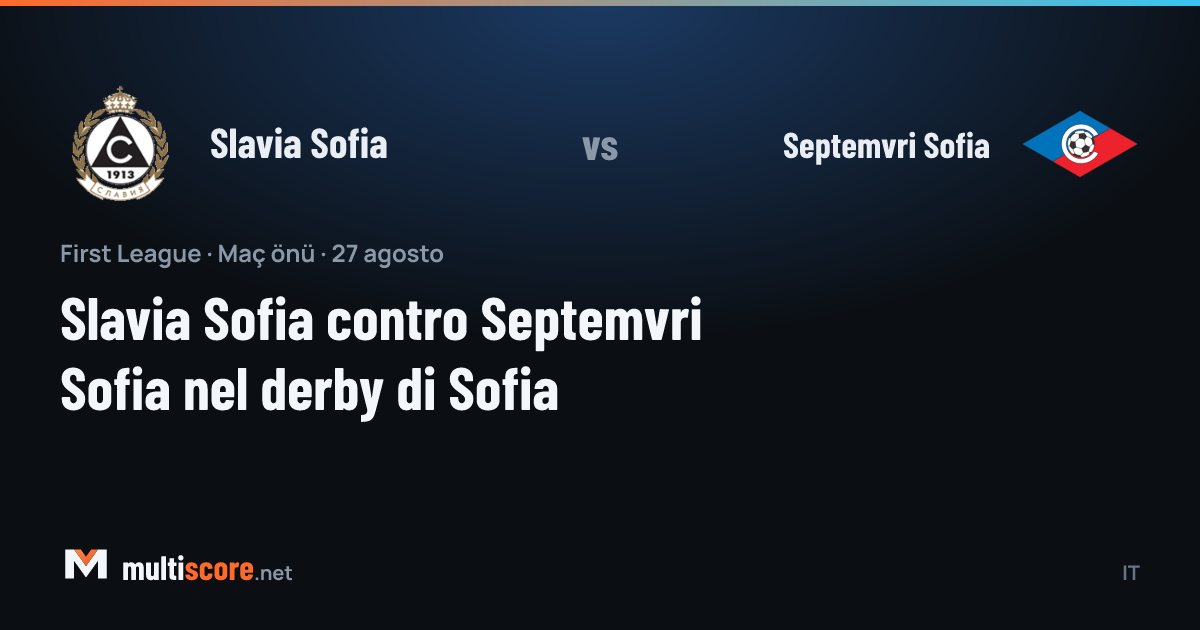 Slavia Sofia ve Septemvri Sofia oyuncuları derbi öncesi sahada
