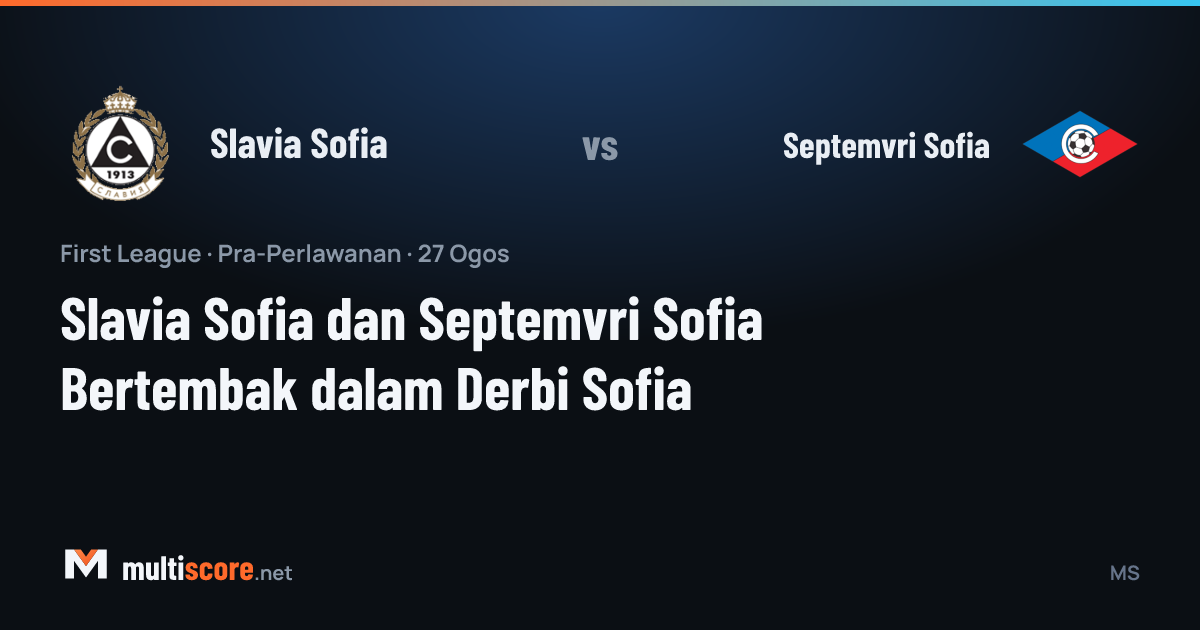 Slavia Sofia ve Septemvri Sofia oyuncuları derbi öncesi sahada