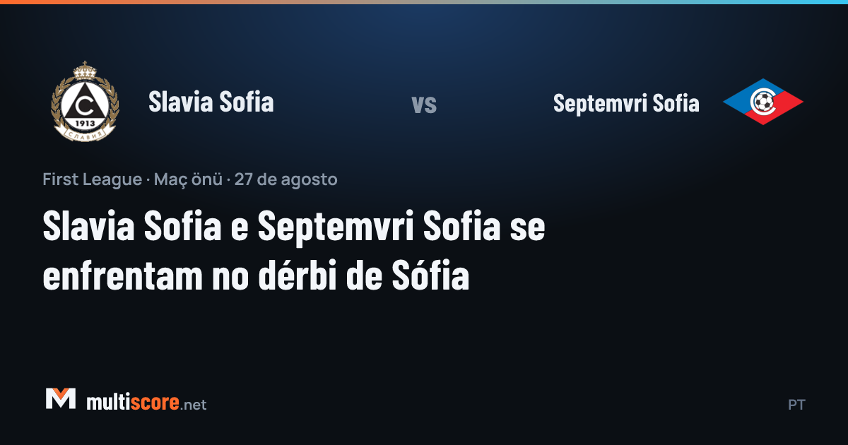 Slavia Sofia ve Septemvri Sofia oyuncuları derbi öncesi sahada