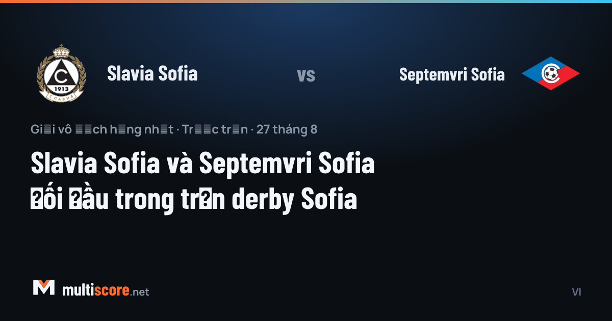 Slavia Sofia ve Septemvri Sofia oyuncuları derbi öncesi sahada