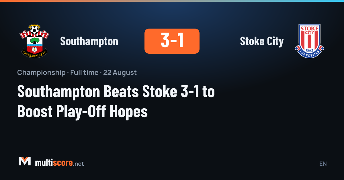 Southampton - Stoke City