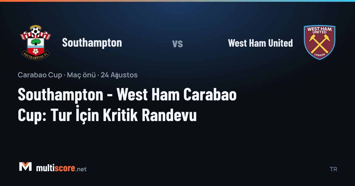 Southampton - West Ham United