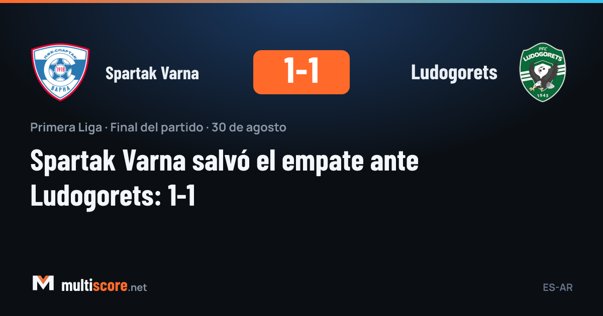 Spartak Varna ve Ludogorets arasındaki First League maçından bir görünüm