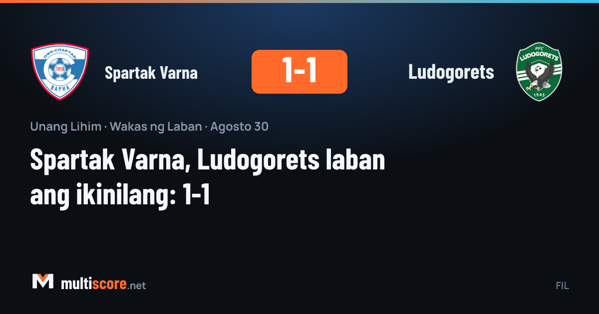 Spartak Varna ve Ludogorets arasındaki First League maçından bir görünüm