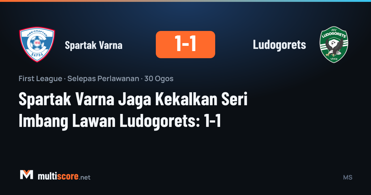 Spartak Varna ve Ludogorets arasındaki First League maçından bir görünüm