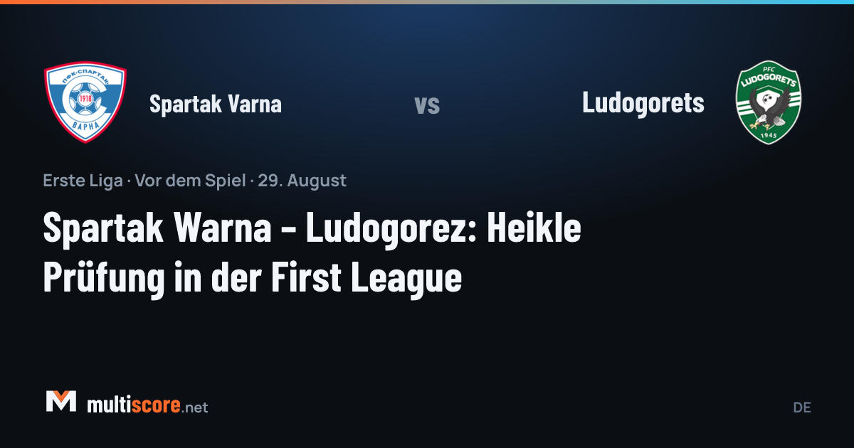 Spartak Varna - Ludogorets First League maçı öncesi stadyum görünümü