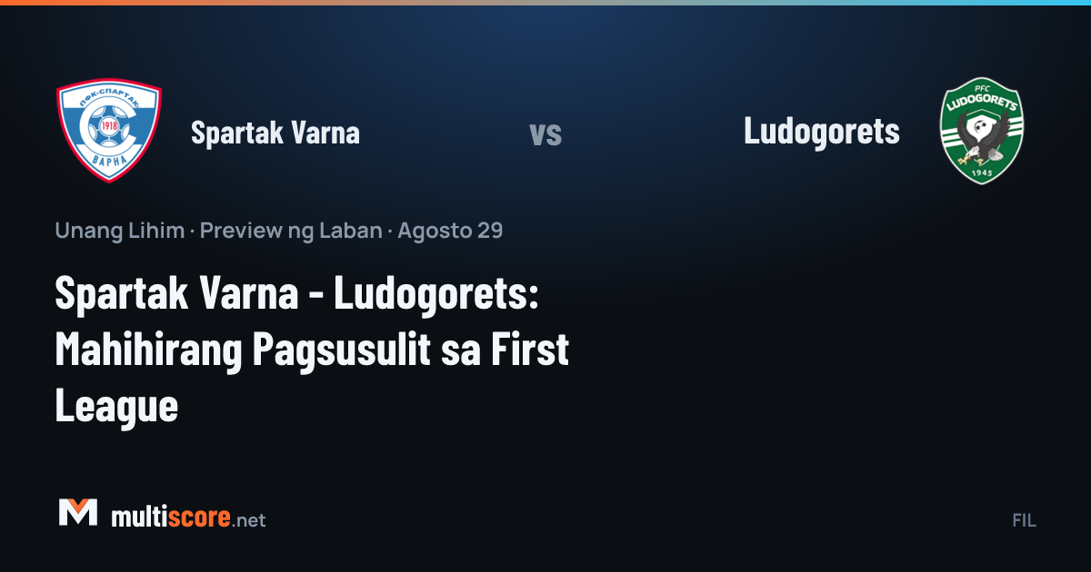 Spartak Varna - Ludogorets First League maçı öncesi stadyum görünümü