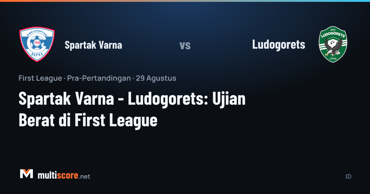 Spartak Varna - Ludogorets First League maçı öncesi stadyum görünümü