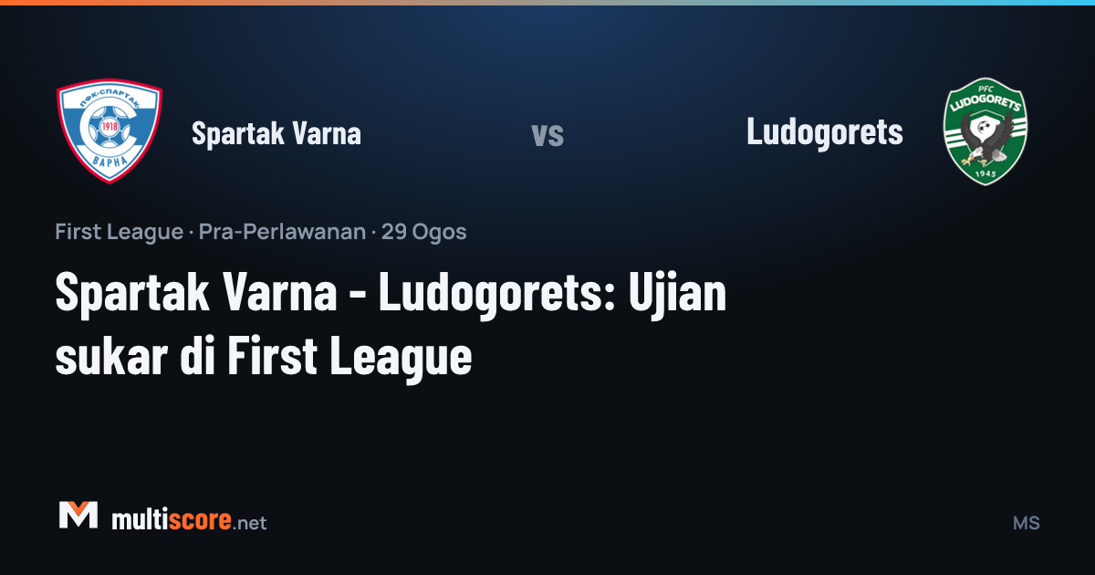 Spartak Varna - Ludogorets First League maçı öncesi stadyum görünümü