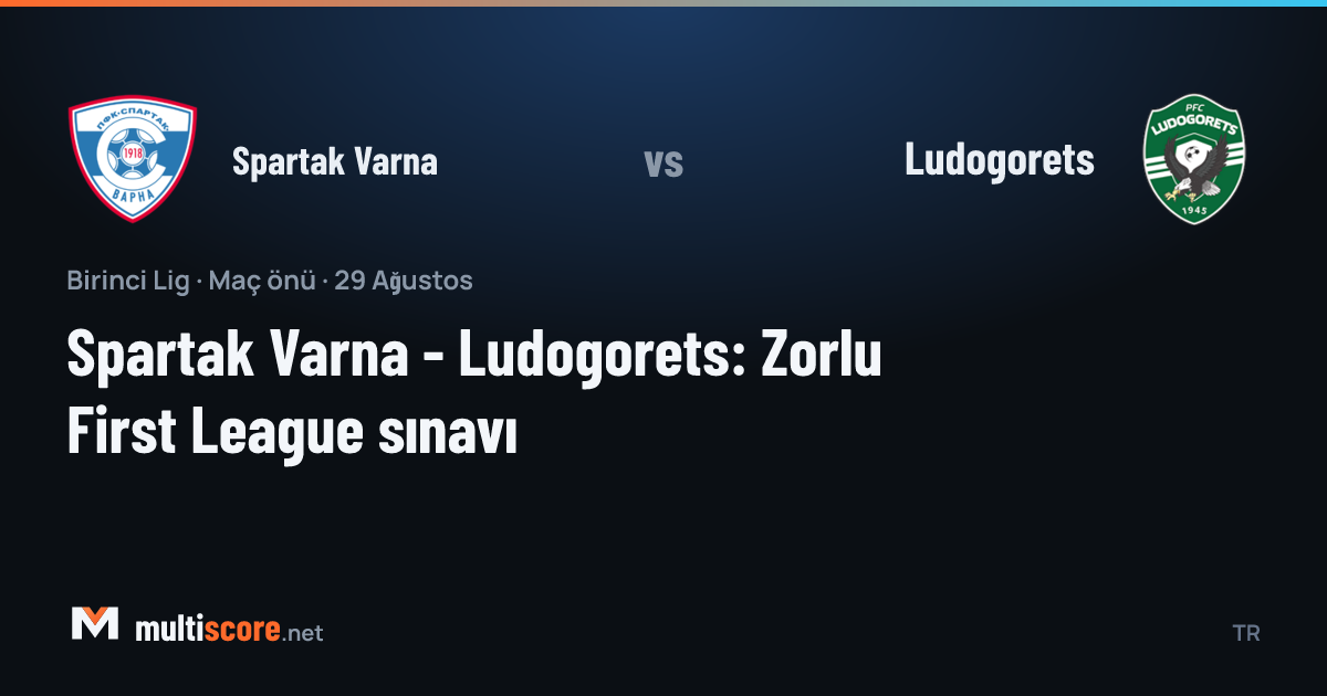 Spartak Varna - Ludogorets First League maçı öncesi stadyum görünümü