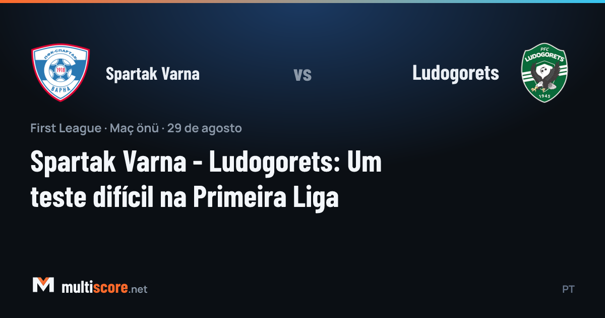 Spartak Varna - Ludogorets First League maçı öncesi stadyum görünümü