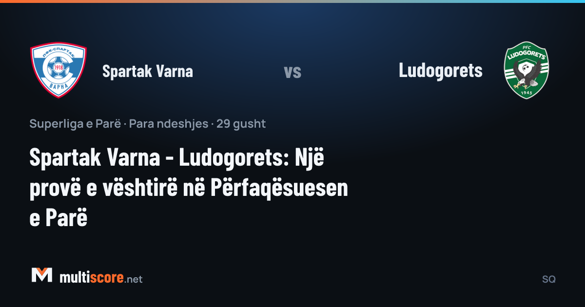 Spartak Varna - Ludogorets First League maçı öncesi stadyum görünümü