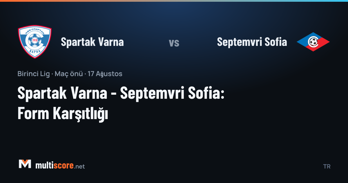 Spartak Varna ve Septemvri Sofia karşılaşması öncesi stadyum görüntüsü