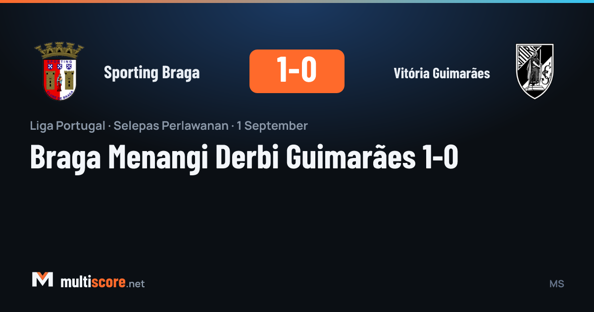 Sporting Braga - Vitória Guimarães