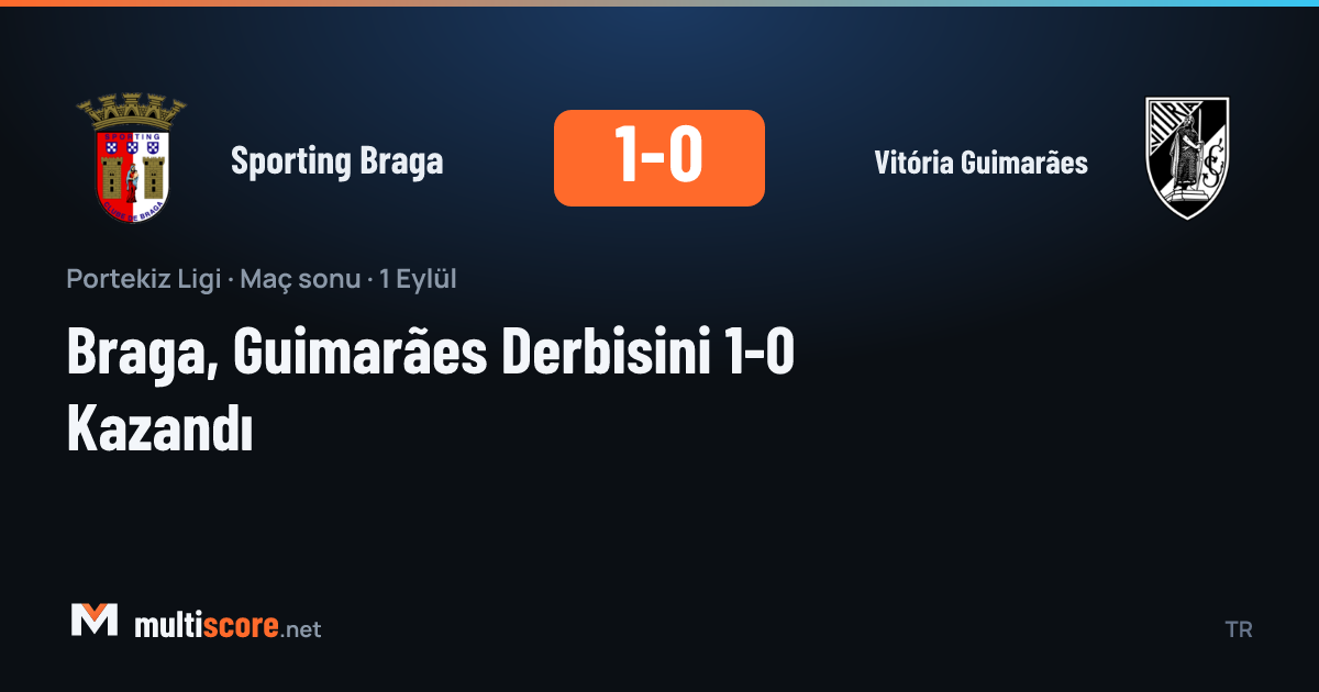 Sporting Braga - Vitória Guimarães
