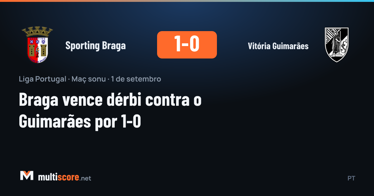 Sporting Braga - Vitória Guimarães