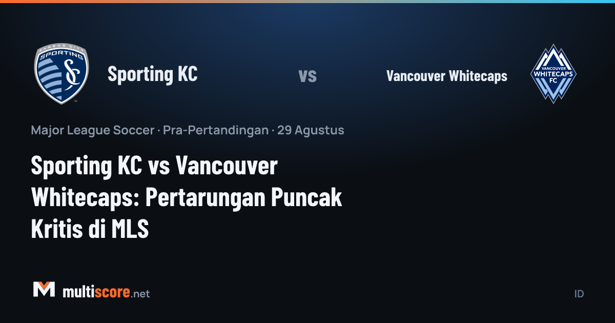 Sporting KC ve Vancouver Whitecaps oyuncuları top için mücadele ediyor