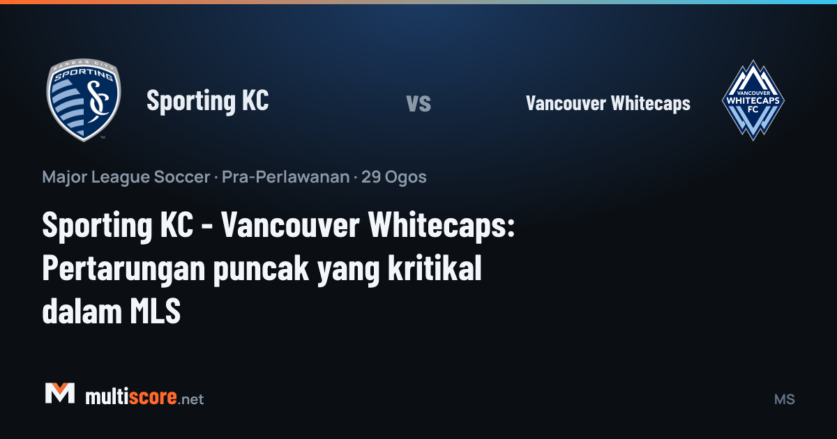 Sporting KC ve Vancouver Whitecaps oyuncuları top için mücadele ediyor