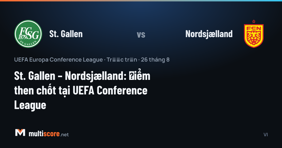 St. Gallen ve Nordsjælland takımlarının Konferans Ligi maçı öncesi futbolcuların sahaya çıkış anı