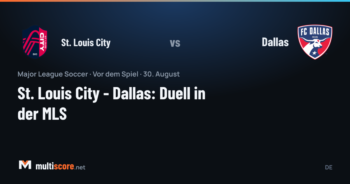 St. Louis City - Dallas MLS maçı önü