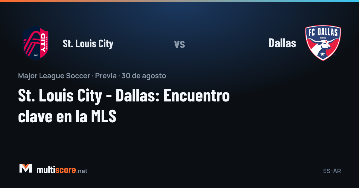 St. Louis City - Dallas MLS maçı önü