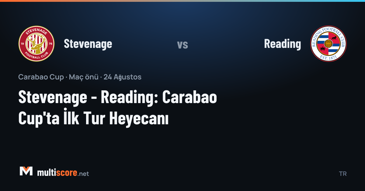 Stevenage - Reading