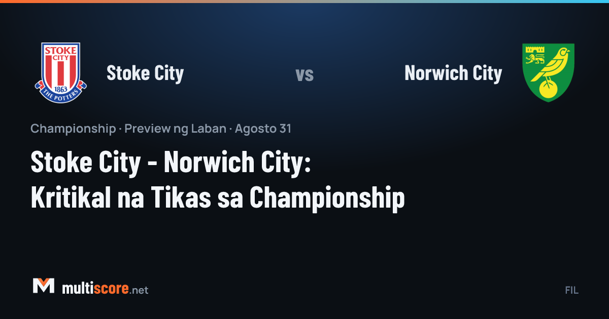 Stoke City ve Norwich City oyuncuları Championship maçında mücadele ediyor