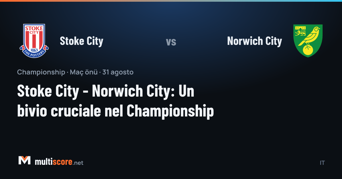 Stoke City ve Norwich City oyuncuları Championship maçında mücadele ediyor