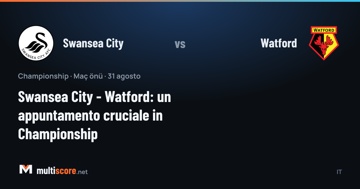 Swansea City - Watford