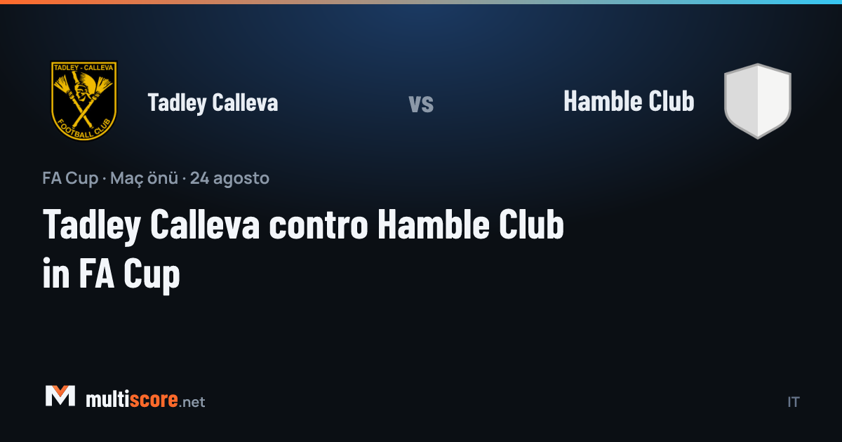 Tadley Calleva - Hamble Club