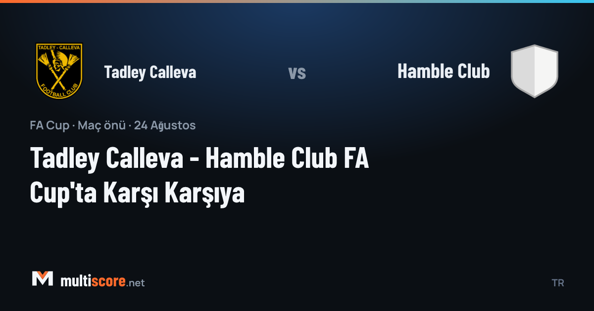 Tadley Calleva - Hamble Club