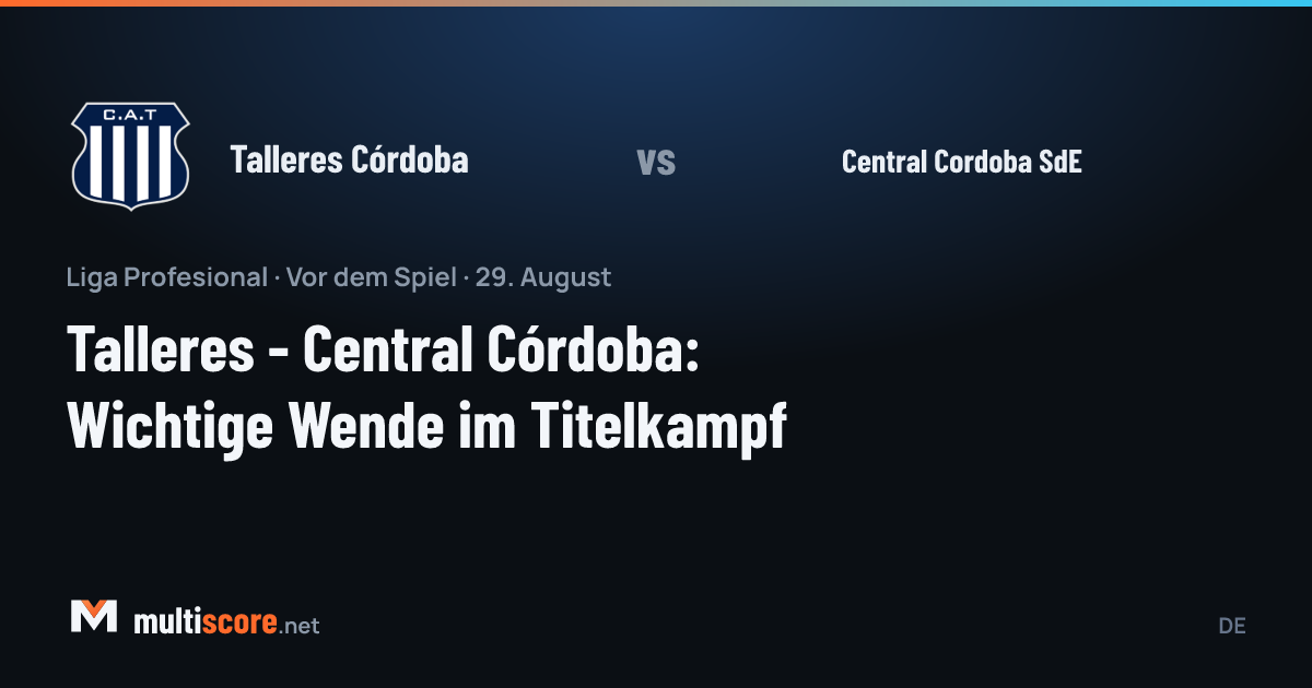 Talleres Córdoba ve Central Córdoba (SdE) takımlarının logosu