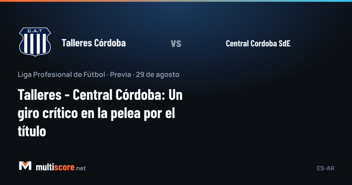 Talleres Córdoba ve Central Córdoba (SdE) takımlarının logosu