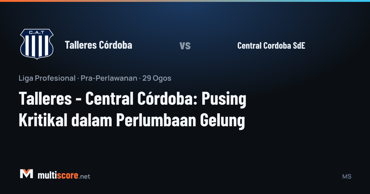 Talleres Córdoba ve Central Córdoba (SdE) takımlarının logosu