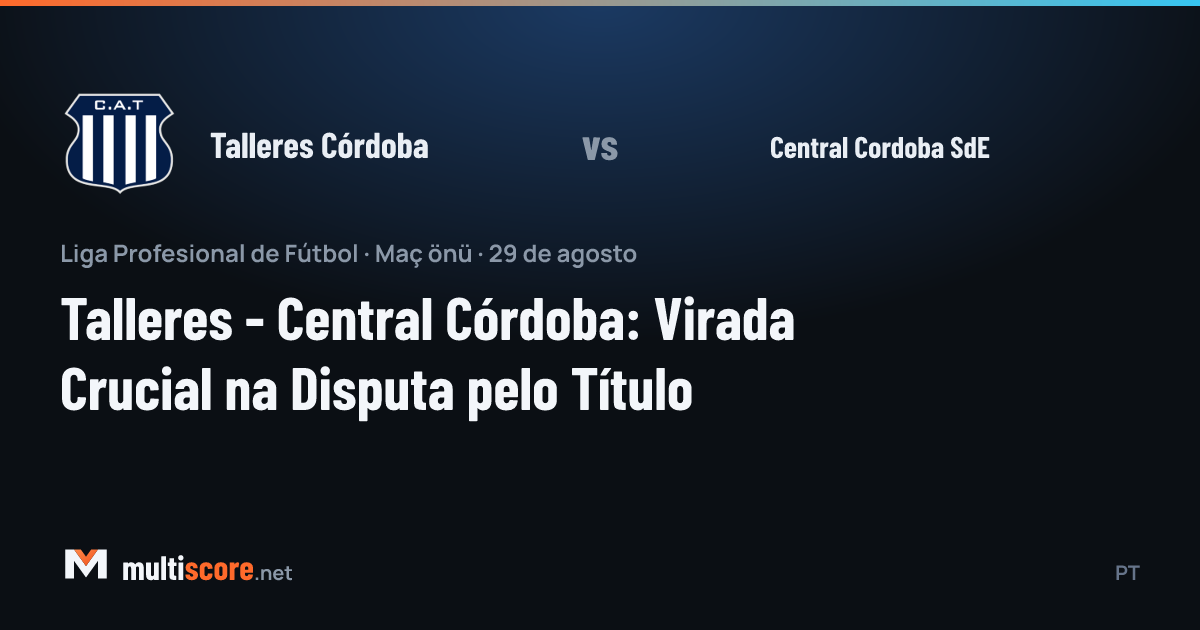 Talleres Córdoba ve Central Córdoba (SdE) takımlarının logosu