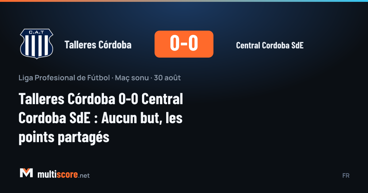 Talleres Córdoba - Central Cordoba SdE