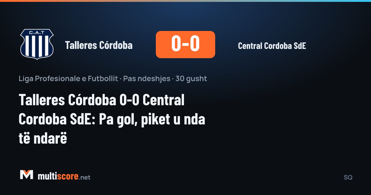 Talleres Córdoba - Central Cordoba SdE