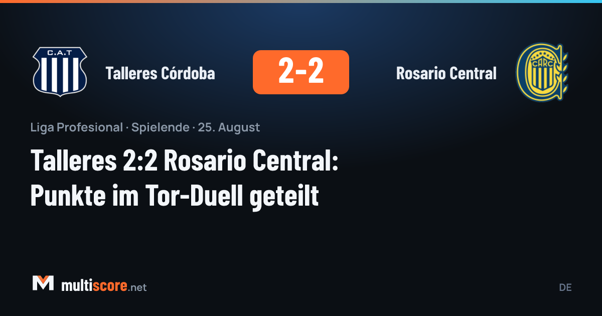 Talleres Córdoba - Rosario Central