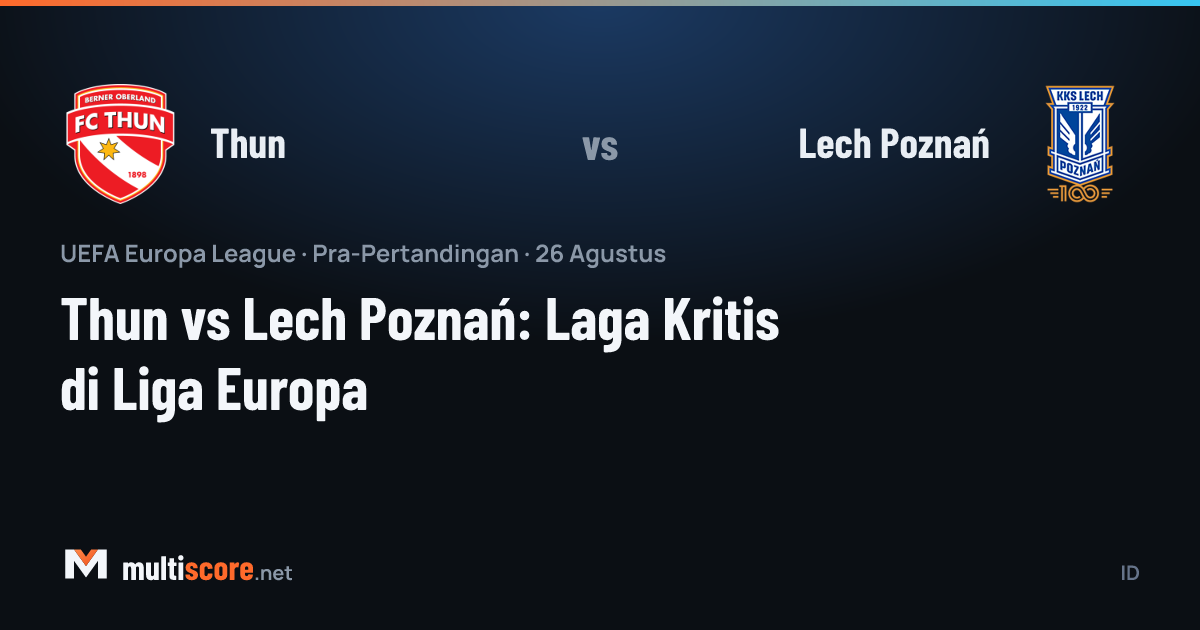 Thun - Lech Poznań