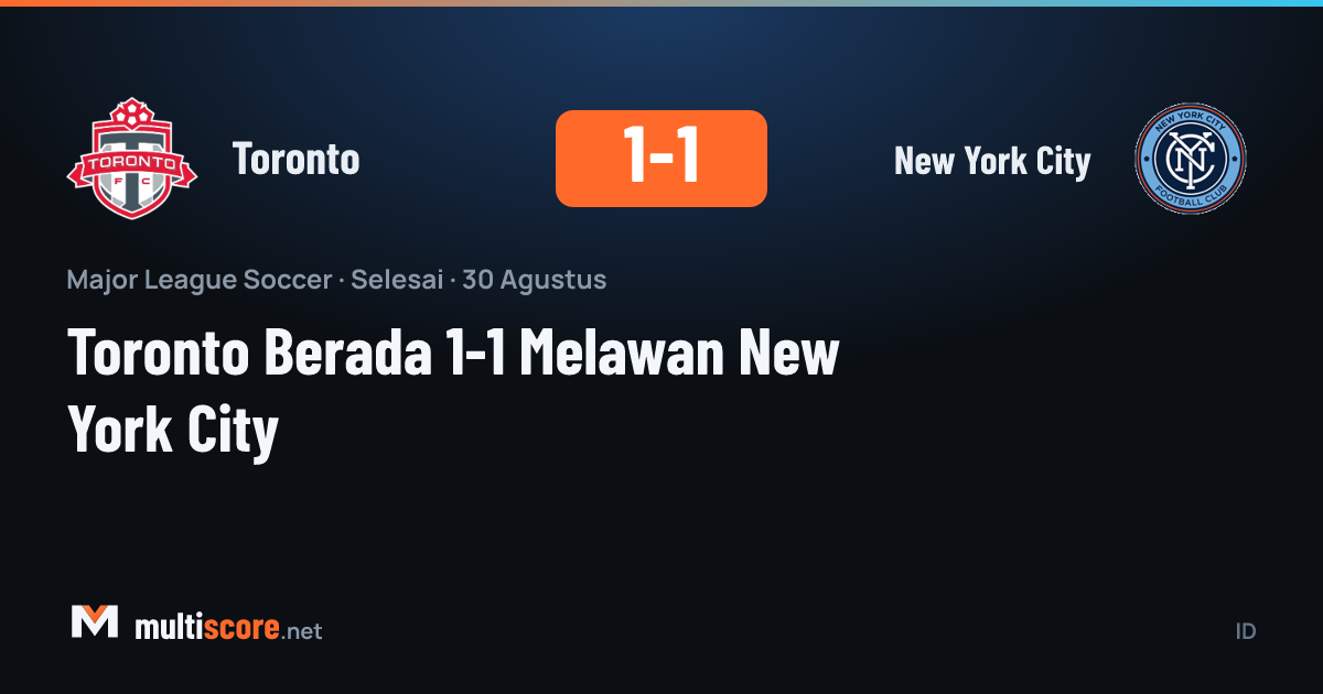 Toronto New York City MLS maçı