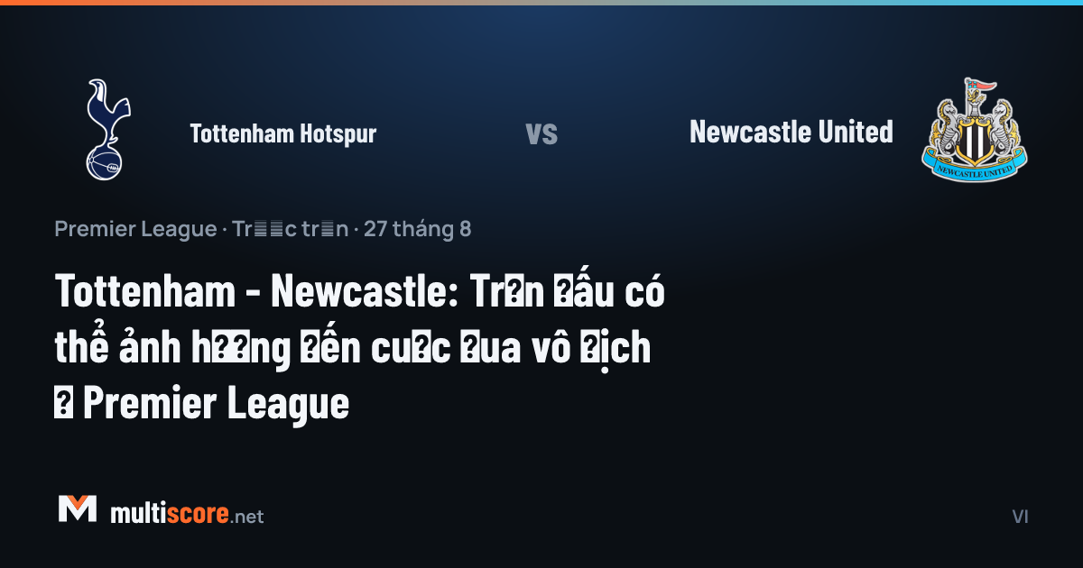 Tottenham Hotspur ve Newcastle United formalarıyla futbolcular, Premier League maç öncesi sahada
