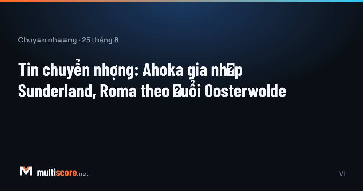 Transfer bülteni: Jules Ahoka, Jayden Oosterwolde, Dejan Joveljić ve Michele Di Gregorio transfer haberleri görseli