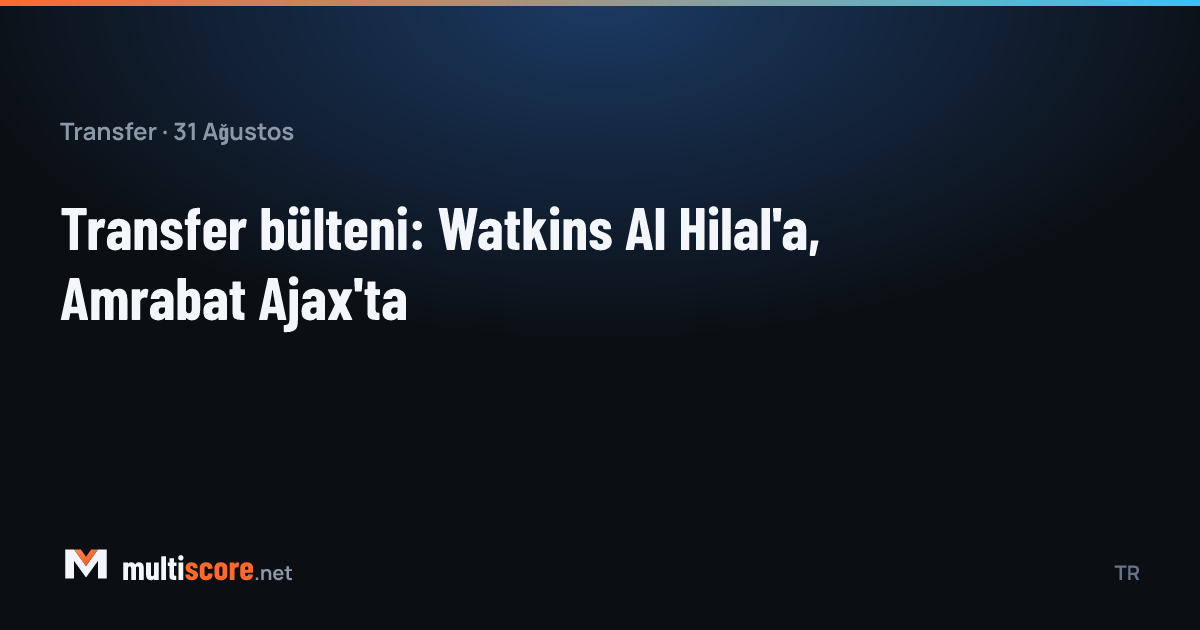 Transfer bülteni