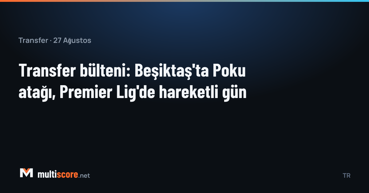 Transfer bülteni
