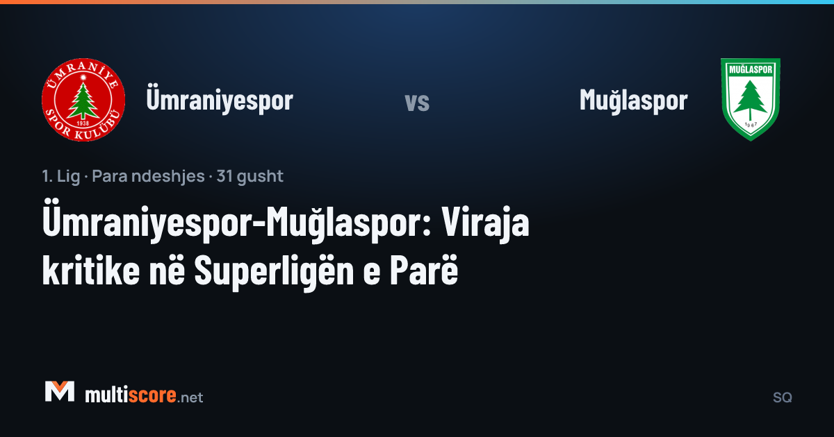 Ümraniyespor - Muğlaspor