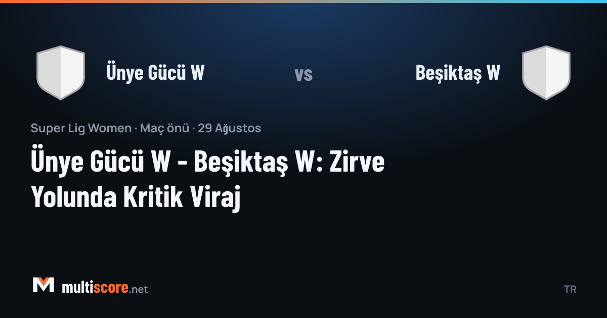 Ünye Gücü W - Beşiktaş W
